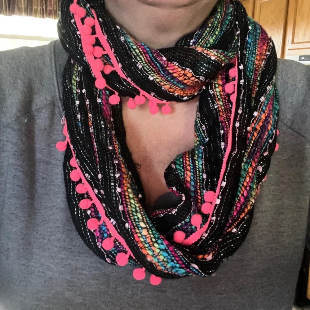 Multicolored Infinity Scarf